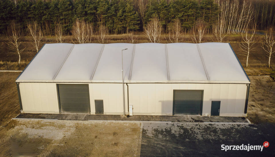 Hala aluminiowa 15x22x45m magazyn producent mazowieckie Warszawa