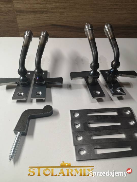 Oliwki okienne klameczki okienne zabytkowe Paterek sprzedam