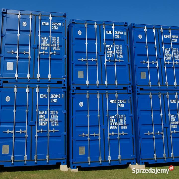 kontenery morskie nowa dostawa kontenerów Poznań