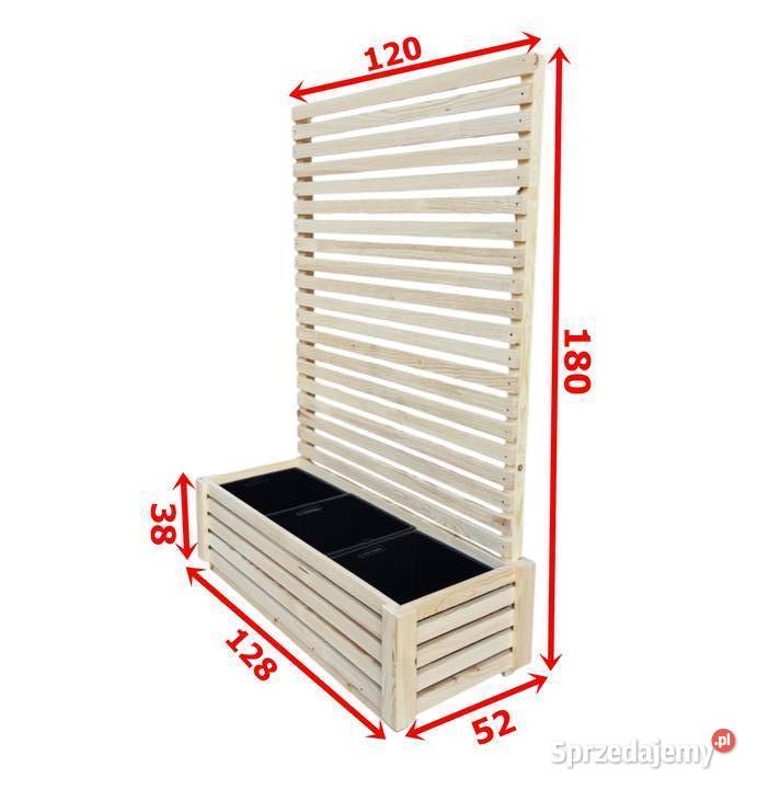 Donica Drewniana pergola kwietnik LAM3 sprzedam