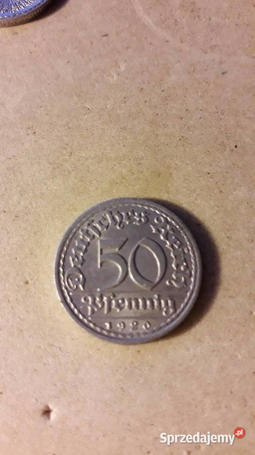 Stare kolekcjonerskie monety Niemcy III rzesza Szczecin