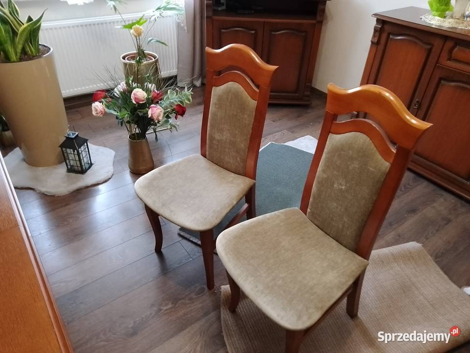 Stół z 6 krzesłami Stoły z krzesłami wielkopolskie Czerniejewo