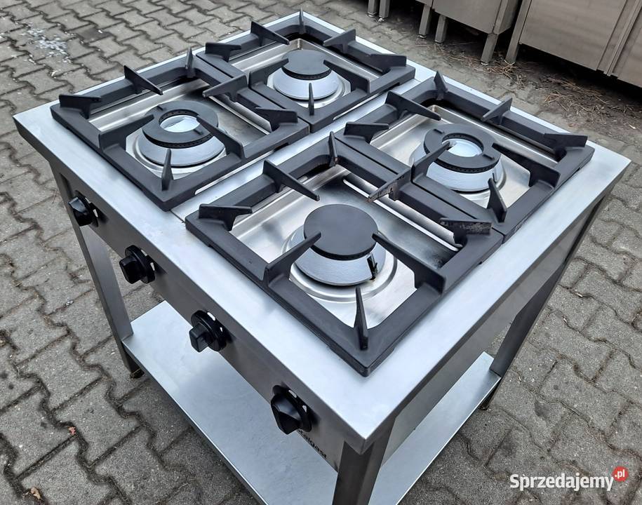 KUCHNIA GAZ 4 PALNIKI STALGAST MOC 24 KW M1372N Nowe Skalmierzyce