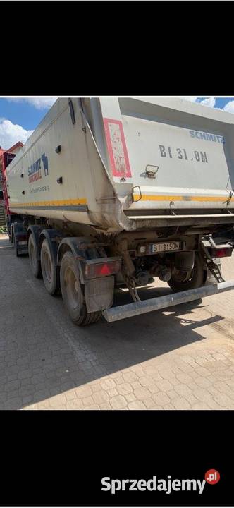 Naczepa Schmitz Wywrotka 26m3 2011r pełny VAT Wywrotki podlaskie Białystok