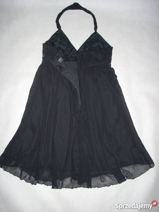 ESPRIT wizytowa sukienka zwiewna koraliki 40 L Rozmiar 40(L) małopolskie Nowy Sącz