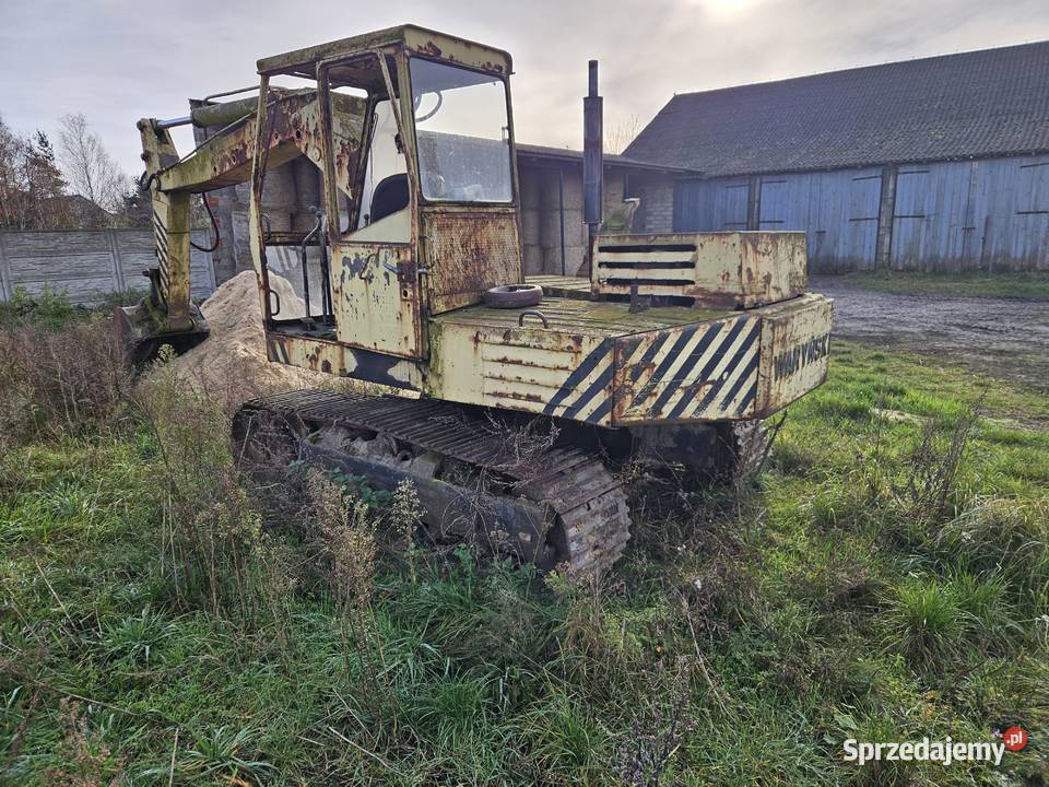 Koparka gąsienicowa Waryński K408 Janków Przygodzki