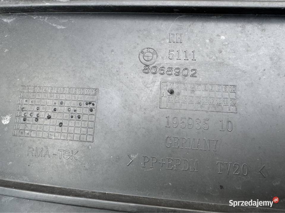 Ślizg mocowanie zderzaka przód prawy BMW f45 f46 Sieraków