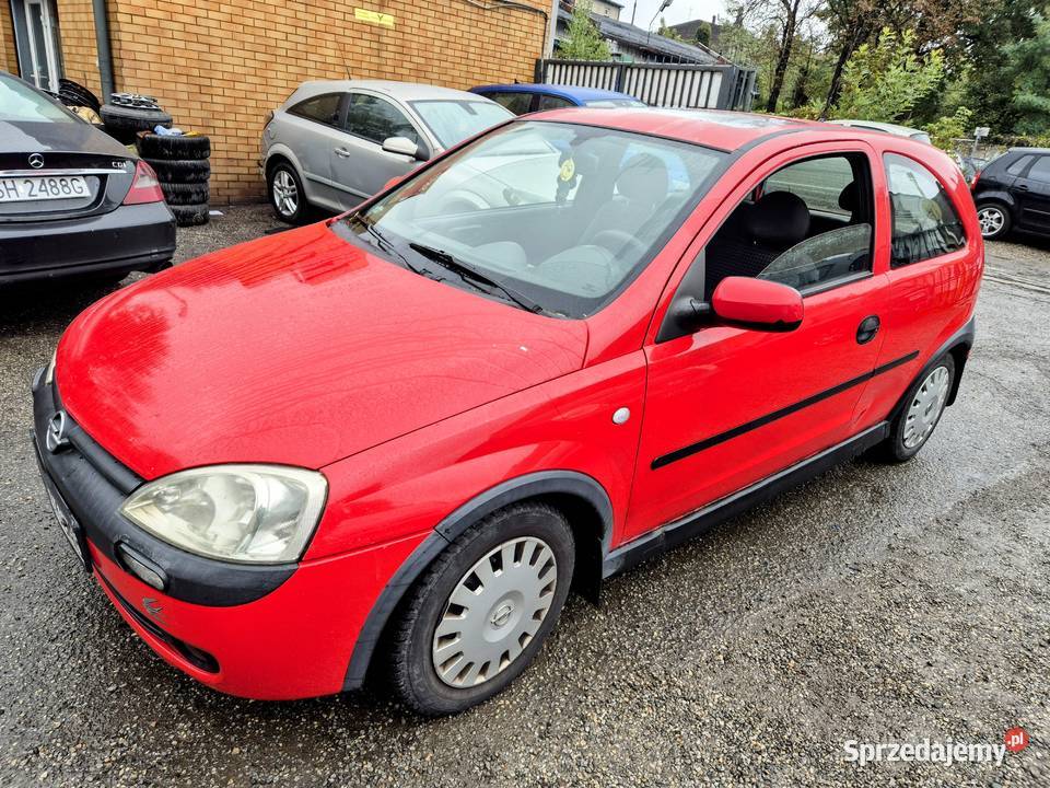 Opel Corsa C 17DTi 75 Szyberdach Wspomaganie El 240000km Corsa Katowice sprzedam