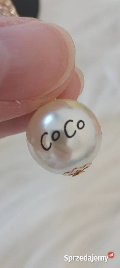 Luksusowy BRELOK CO CO CHANEL Perfum N5 perełki Gliwice