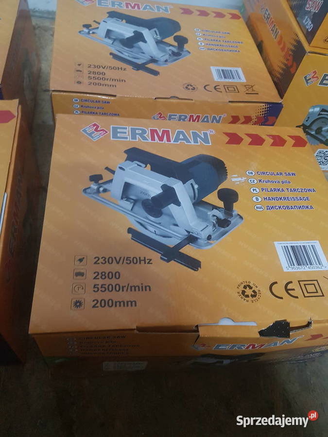 PILARKA TARCZOWA RĘCZNA ERMAN 2w1MOCOWANIETARCZA Głogowa