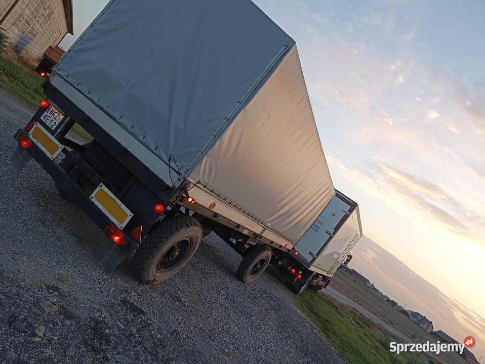 Przyczepa ciężarowa rolnicza ZASŁAW D 655 Rok produkcji 1996 mazowieckie