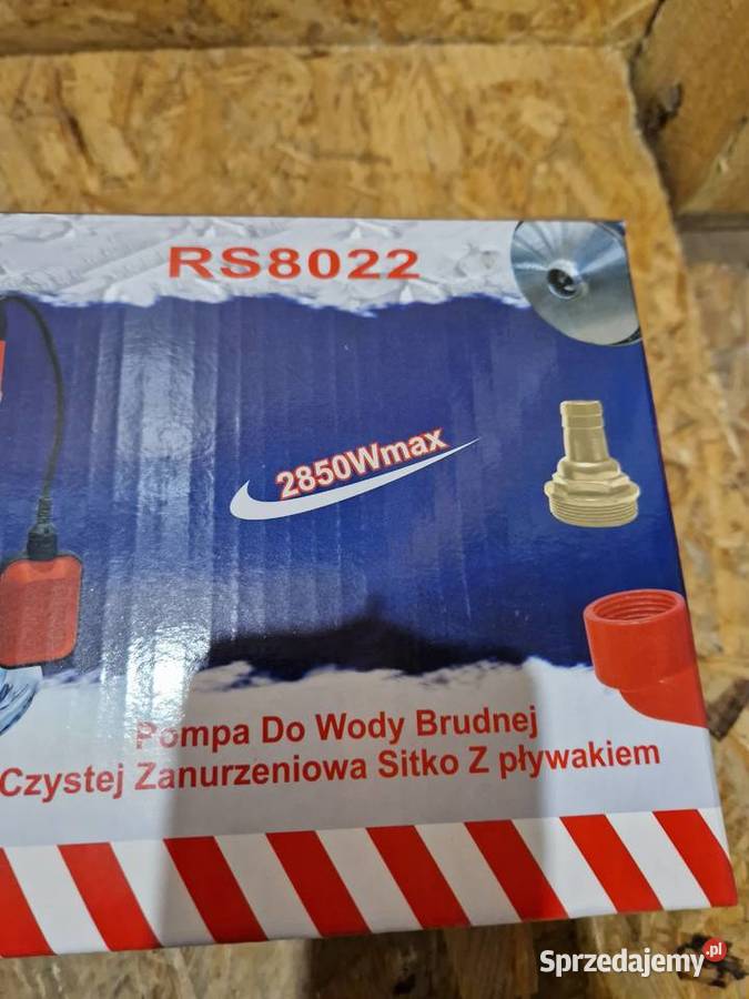 Pompa Sitko Do Wody Brudnej 2850W 12500Lh Pływak wielkopolskie Głogowa