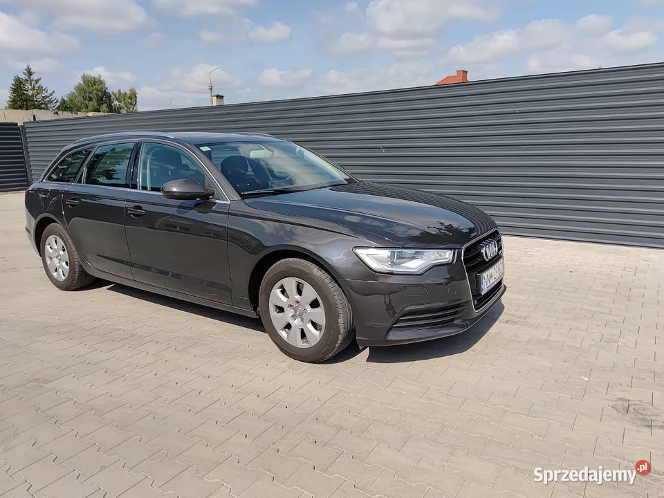 Audi A6 C7 20 TDI 2013 r Avant 177 USZKODZONA Zarejestrowany w Polsce Kurzętnik