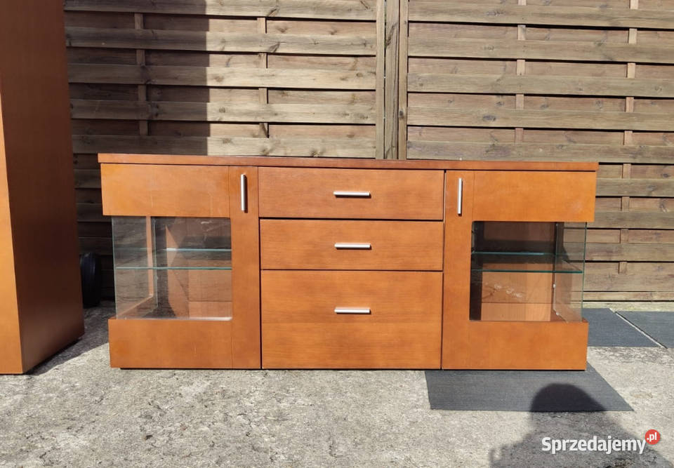 Zestaw Kassel Bydgoskie Meble witryna komoda