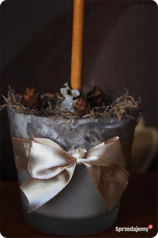 Choinka z piórek na pniu Opole