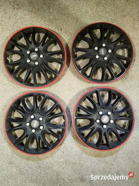Kołpaki czarne 15 Hero Gtr Jtec 4 Bełk sprzedam
