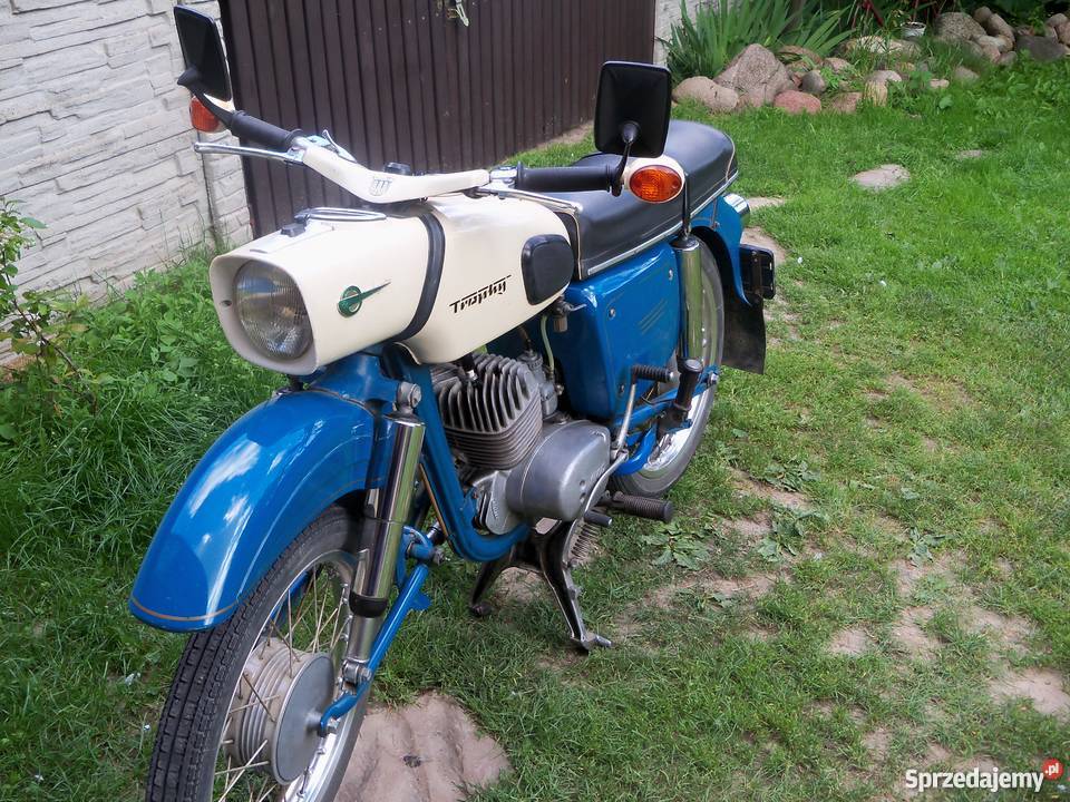 MZ Trophy 125 ORYGINAŁ 1972r dokumenty nie wsk MZ Przysucha