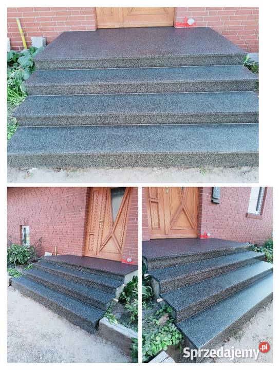 Parapety granitowe kamienie na wymiar