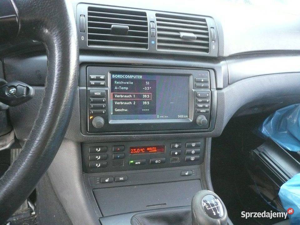 BMW E46 DUŻA NAWIGACJA NAVI RADIO CD KOMPLET Rok produkcji 2000 Płock