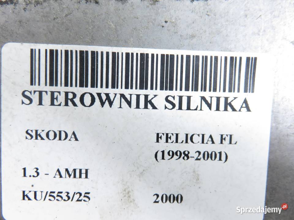 STEROWNIK SKODA FELICIA 13 MPI 68 5WP432905 osobowe