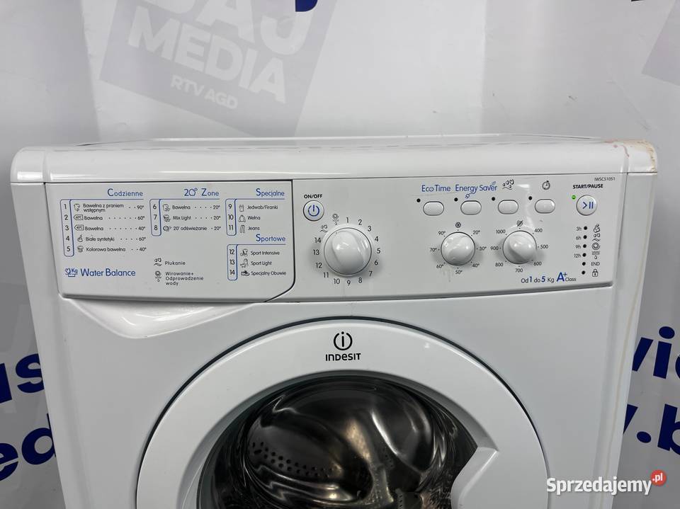 Pralka Indesit 5 1000 ob ADostawaGwarancja mazowieckie Pruszków