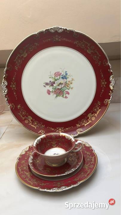 Wielka Patera Koningl pn Tettau Import Znana Gdańsk