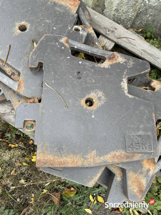 Massey Fergusson obciążniki 45 wielkopolskie Jastrzębniki