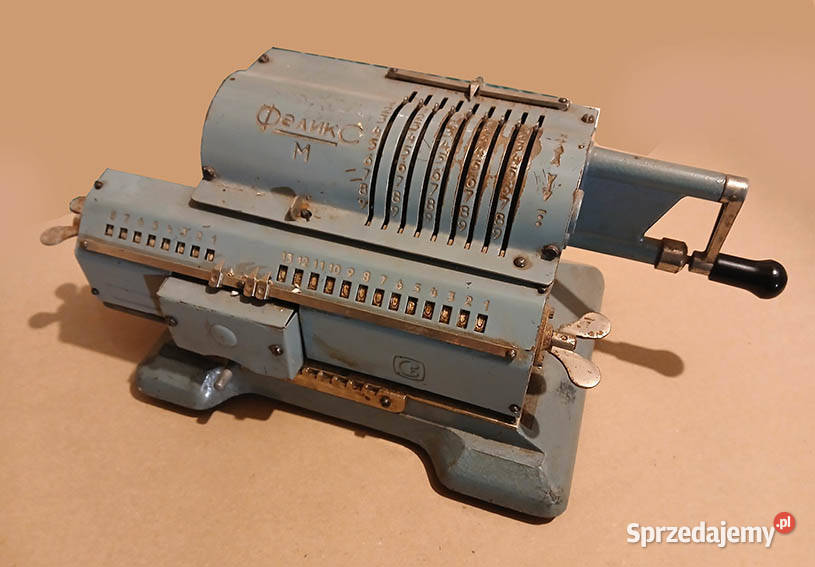 Maszynka do liczenia FELIKS kalkulator zabytek