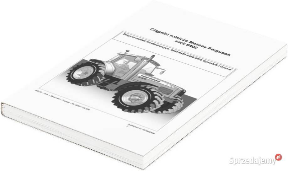 MF 9407 Massey Ferguson Instrukcja katalog wielkopolskie