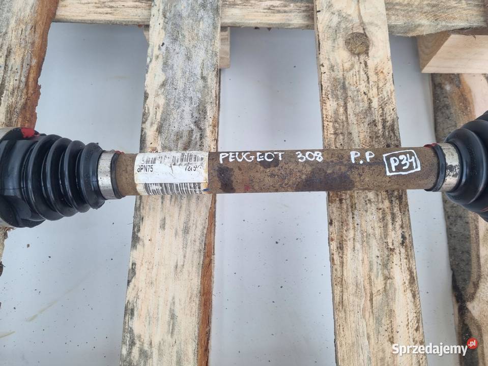 Peugeot 308 16 VTI THP PRZEDNIA PRAWA PÓŁOŚ osobowe lubelskie Janów