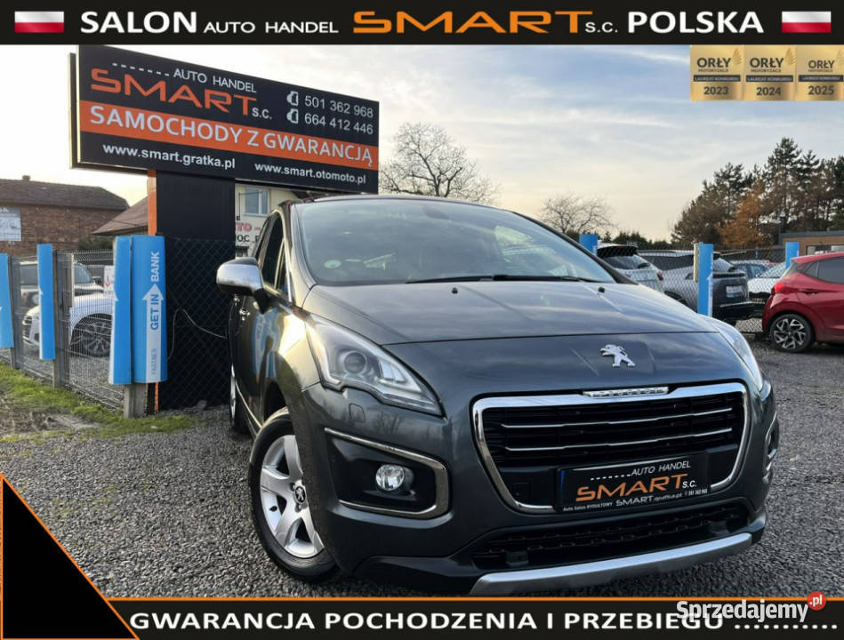 Peugeot 3008 Skóry Panorama Navi BiXenon elektryczne lusterka śląskie Rydułtowy
