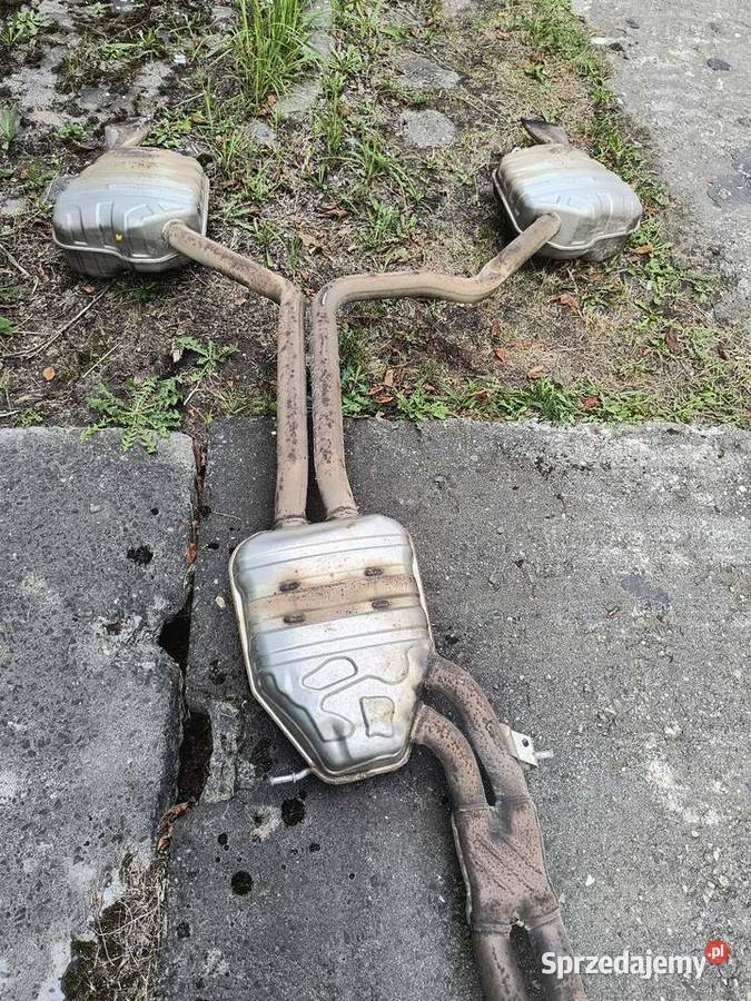 Wydech Tłumik Podwójny Audi