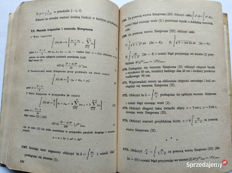 Zbiór zadań z matematyki wyższej WPMinorski Podręczniki pomorskie Gdynia