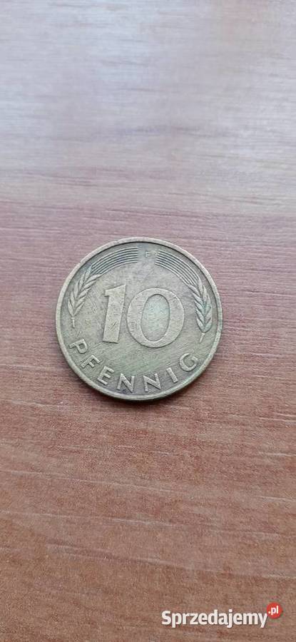Moneta 10 pfennig z 81r.