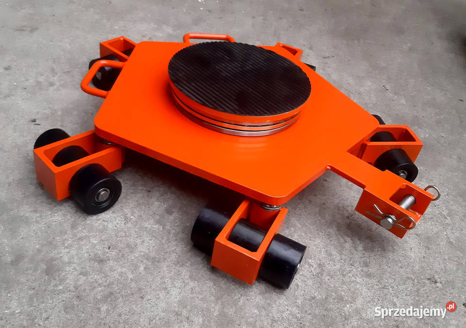 Wózek rotacyjny do transportu maszyn Wr5o15