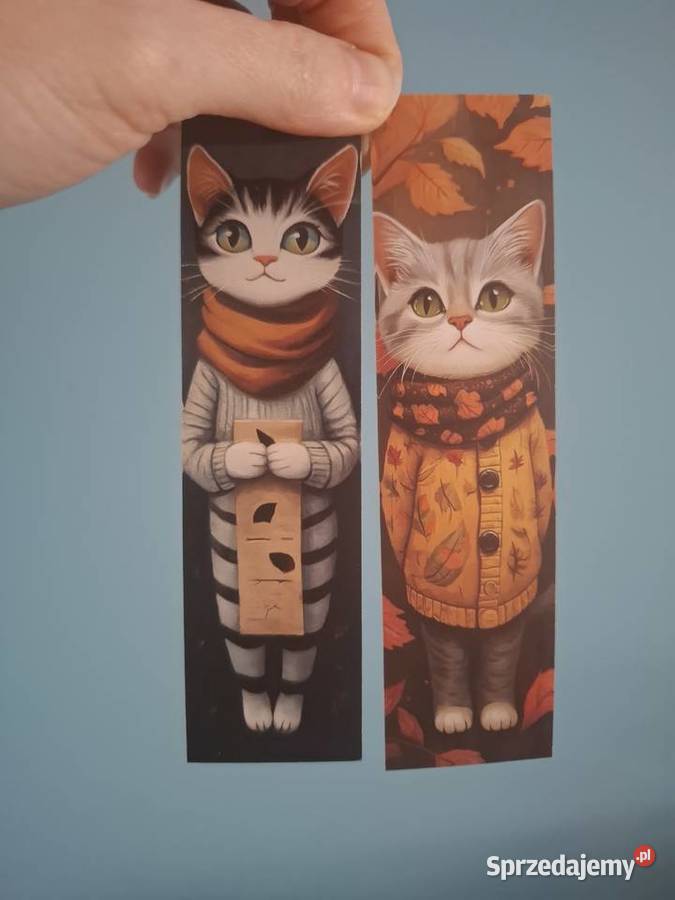 Zakładki do książek koty2 Pozostałe Wąbrzeźno