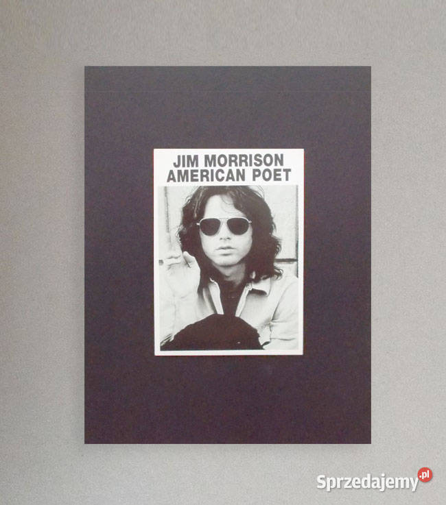 vintage plakat the doors retro plakat z Jimem Wyposażenie wnętrz zachodniopomorskie Szczecin
