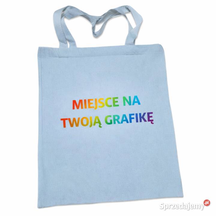 Torba bawełniana z nadrukiem personalizowanym A4 Wyposażenie wnętrz podkarpackie Dębna sprzedam