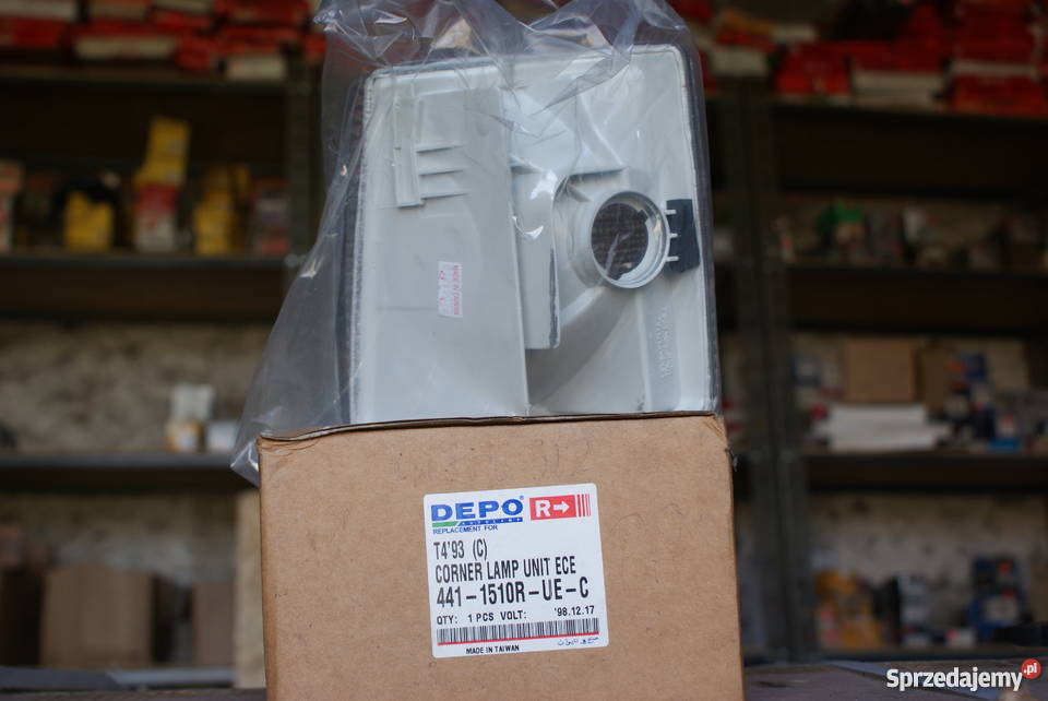 Lampa kierunkowskazu przód P przezroczysty VW Pozostałe mazowieckie