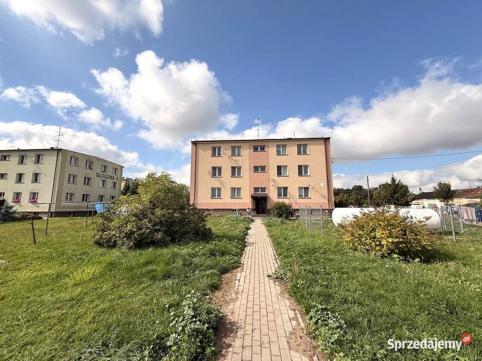 2pokojowe mieszkanie z 3 garażami i piwnicą Głogowa sprzedam