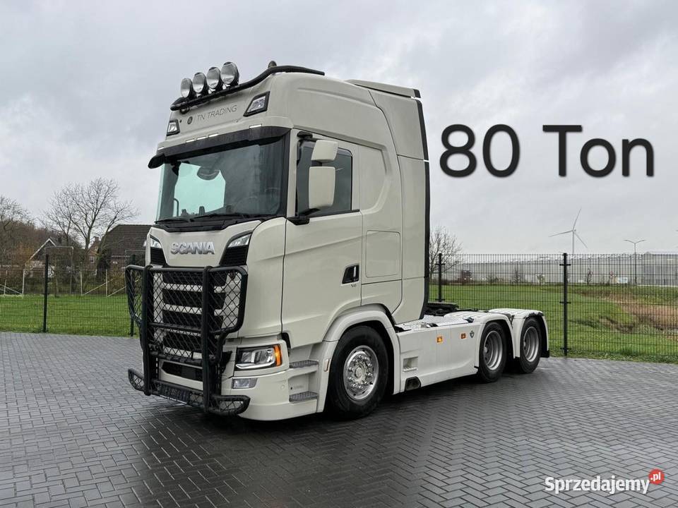 Ciagnik 80 Tonowy ciagnik 6x4 Eur 6 Scania Też do sprowadzenia mazowieckie Warszawa