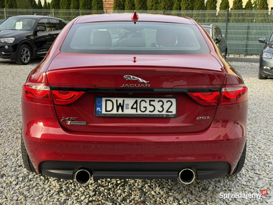 Jaguar XF RSport 20 16V Turbo 241 2016r Salon elektrochrom. lusterka boczne Wrocław