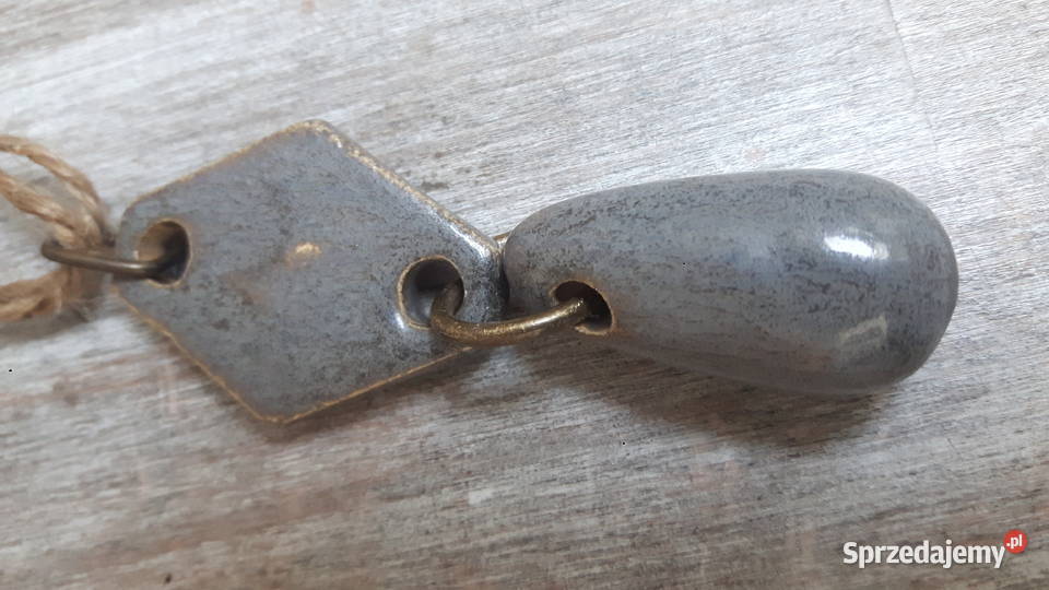 Naszyjnik ceramiczny ręcznie wykonany Otwock
