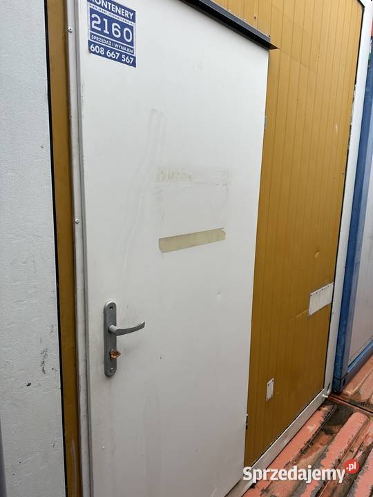 KONTENER BIUROWY SOCJALNY SZATNIA ZAPLECZE dolnośląskie Wrocław