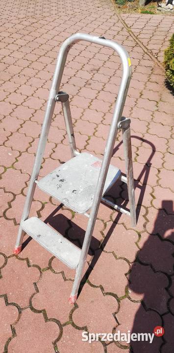 Drabinka składana aluminiowa drabina podest Garwolin