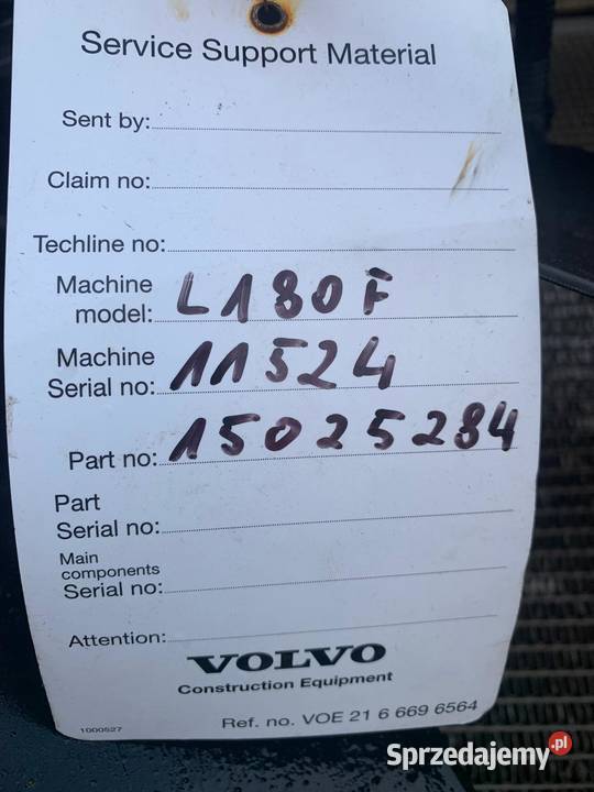 Hłodnica ładowarka Volvo L180F Motoryzacja Chełmża