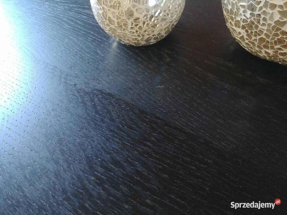 Konsola czarna loft dąb lity 90cm Radomsko