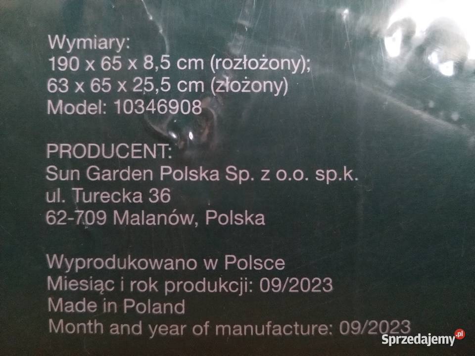 NAJTANIEJ Materac Składany Do Spania Leżenia Puf śląskie