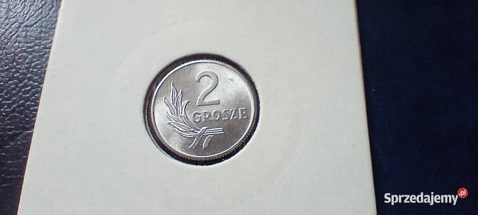 Stare monety 2 grosze 1949 skrętka i Destrukt