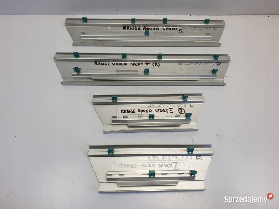 Range Rover II L494 LISTWY NAKŁADKI PROGOWE Rudka